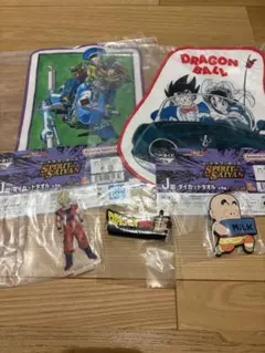 ドラゴンボール 이치방쿠지 ダイカットタオル アクリルスタンド 5점 세트