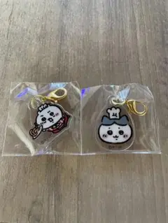 ちいかわレストラン　アクリルチャーム　ちいかわハチワレセット