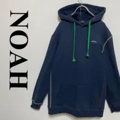 NOAH ネイビー パーカー Mサイズ　カナダ製 正規品 NOAH】 CLASSIC LIGHTWEIGHT ZIP-UP HOODIE ☆ COTTON 100% (NOAH