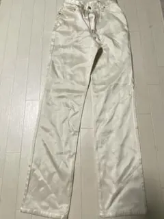☆ タグ付き 白 ジーンズ S