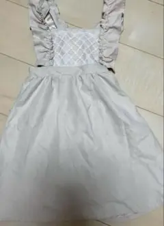 【未使用品】エプロンワンピーススカート 110cm バースデイ　Cottoli