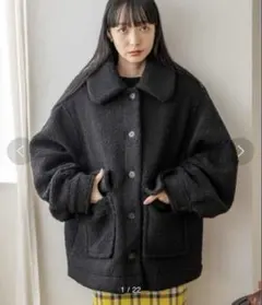 ムートン フリースジャケット