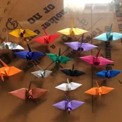 千羽鶴　多色　その4