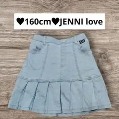 160cm♥︎JENNI love デニムプリーツスカートのサムネイル