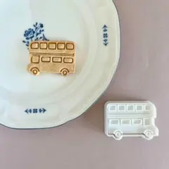 【クッキー型】ロンドンバス　イギリス