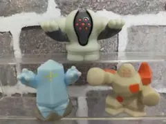 【美品】　ポケモンキッズ　指人形　レジスチル　レジアイス　レジロック