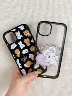 CASETiFY iPhone 14plus ケース うさぎ　くま