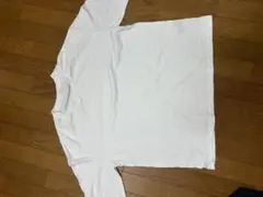 ホワイト 長袖 コットン Tシャツ