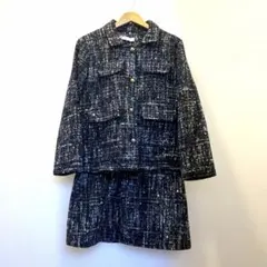 ツイードジャケットとスカートセット 2XL