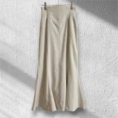 アースミュージック＆エコロジー　マーメイドスカート　ロングスカート　アイボリー