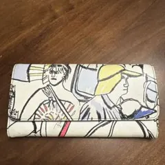 【EMILIO PUCCI】長財布 イラストプリント 総柄のサムネイル