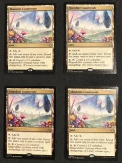 Abundant Countryside 4枚セット ②