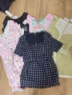 キャバクラ ドレスまとめ売り5着