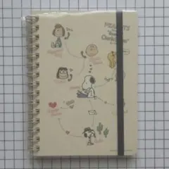 【匿名配送】PEANUTS ピーナッツ スヌーピー リングノート A6