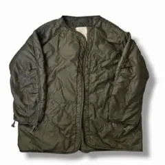 70s US ARMY 실물 M65 물고기 꼬리 후드 라이너 74년