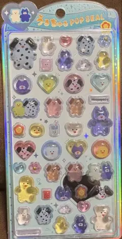 【正規品】mojojojo うるちゅるポップシール