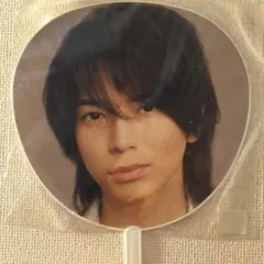 公式 5×10  ジャンボうちわ  嵐  松本潤