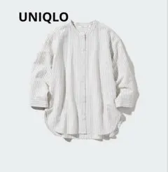 【UNIQLO】リネンブレンドシャツ