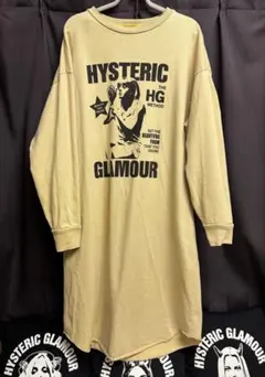 HYSTERIC GLAMOUR プリントスウェットワンピース