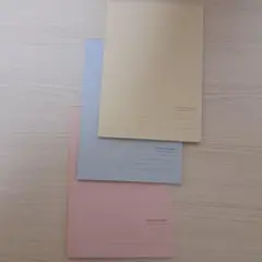ノート 3冊セット A5 Summary pages