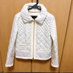 ★お値下げOK★レリアン　ホワイト キルティングジャケット