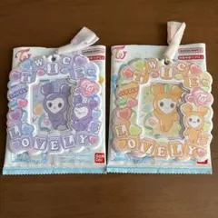 TWICE LOVELYS カードホルダー　サナ　ジヒョ2種セット