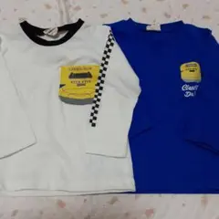 ドクターイエロー　長袖Tシャツ　ロンT　95 2枚