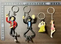当時物 タグ付未使用 ルパン三世 アタックポーズキーホルダー ルパン