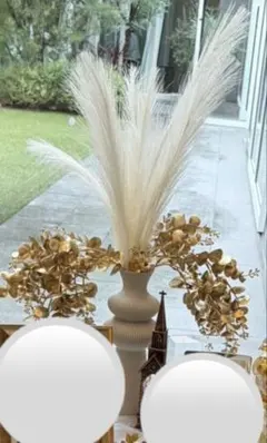 ウェルカムスペース　造花　花瓶付き