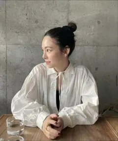 新品SeaRoomlynn コットンWASH Vカット プルオーバーシャツ M コットンWASH Vカットプルオーバーシャツ 再入荷しました🤍 1番