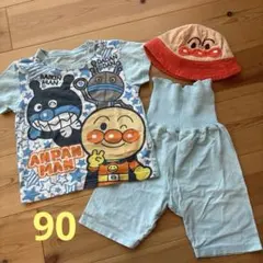 アンパンマン パジャマ 帽子 セット　サイズ90のサムネイル