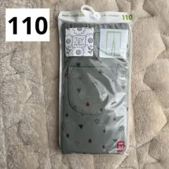 【新品】UNIQLO ベビーレギンス10分丈 110