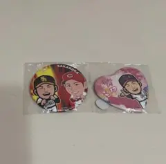 ソフトバンクホークス 甲斐拓也 缶バッジ
