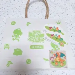 ぽこあポケモン尾張松風屋コラボ　ショッパー　ステッカー