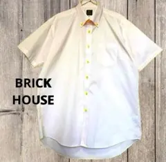 BRICK HOUSE ボタンダウンシャツ メンズ LL ピンク ビジネス 美品のサムネイル