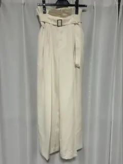 FRAY I.D（フレイアイディ）のハイウエストベルトパンツ