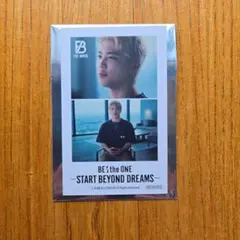 BE:FIRST SHUNTO 映画入場特典 フォト風カード