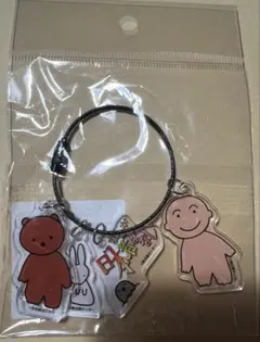 新品未使用 まんが日本昔ばなし展 アクリルワイヤーキーリング にんげんっていいな