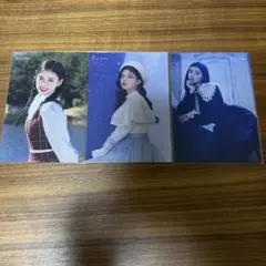 NiziU リマ ラントレ 3枚セット