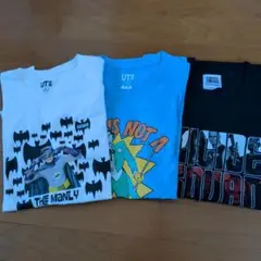 UNIQLO UT バットマン Tシャツ 3枚セット Mサイズ