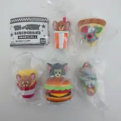 ガチャ　TOM and JERRY もぐもぐかくれんぼ３ 全5種コンプセット