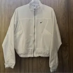 NIKE スタンドカラー ジップアップジャケット ホワイト