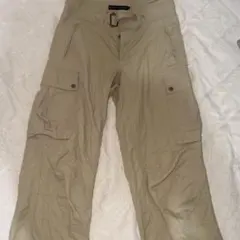Ralph Lauren カーゴパンツ ベージュ ベルト付き ビンテージのサムネイル