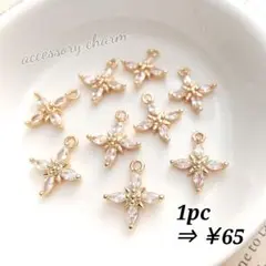 【1370】ジルコニアチャーム 2個