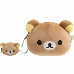 【レア★】【新品★】あなたのそばにリラックマ ふっくらぬいぐるみポーチ