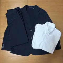 UNIQLO ジャージージャケット パンツ シャツ セットアップ　150