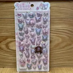 うるちゅる　サンリオ　Sanrio キャラクター　シール　メロクロ　正規品