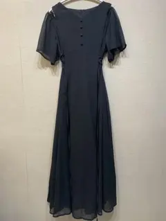 新品 タグ付き CENEA 2wayVネックシアーコルセットワンピース
