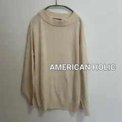 AMERICAN HOLIC 薄手ニット 長袖
