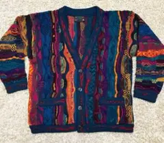 COOGI クージー　カーディガン3Dニット　希少サイズキッズレディース